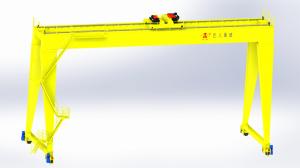 新型葫芦双梁门式起重机