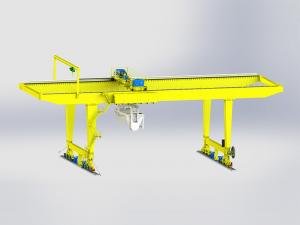 集装箱门式翻斗机